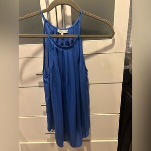 Joie Blue Sleeveless Top Small
